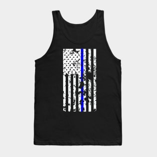 thin blue line (all products) Tank Top